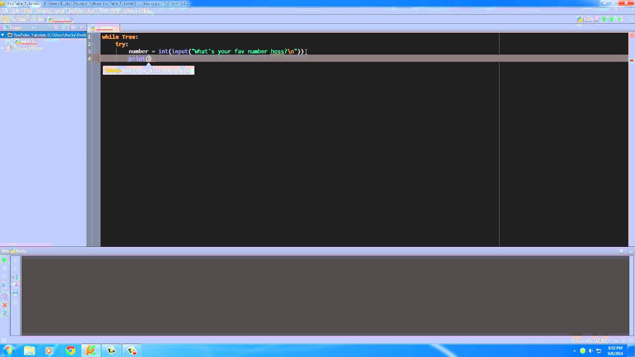 Python Programming Tutorial - 28 - You are the only Exception