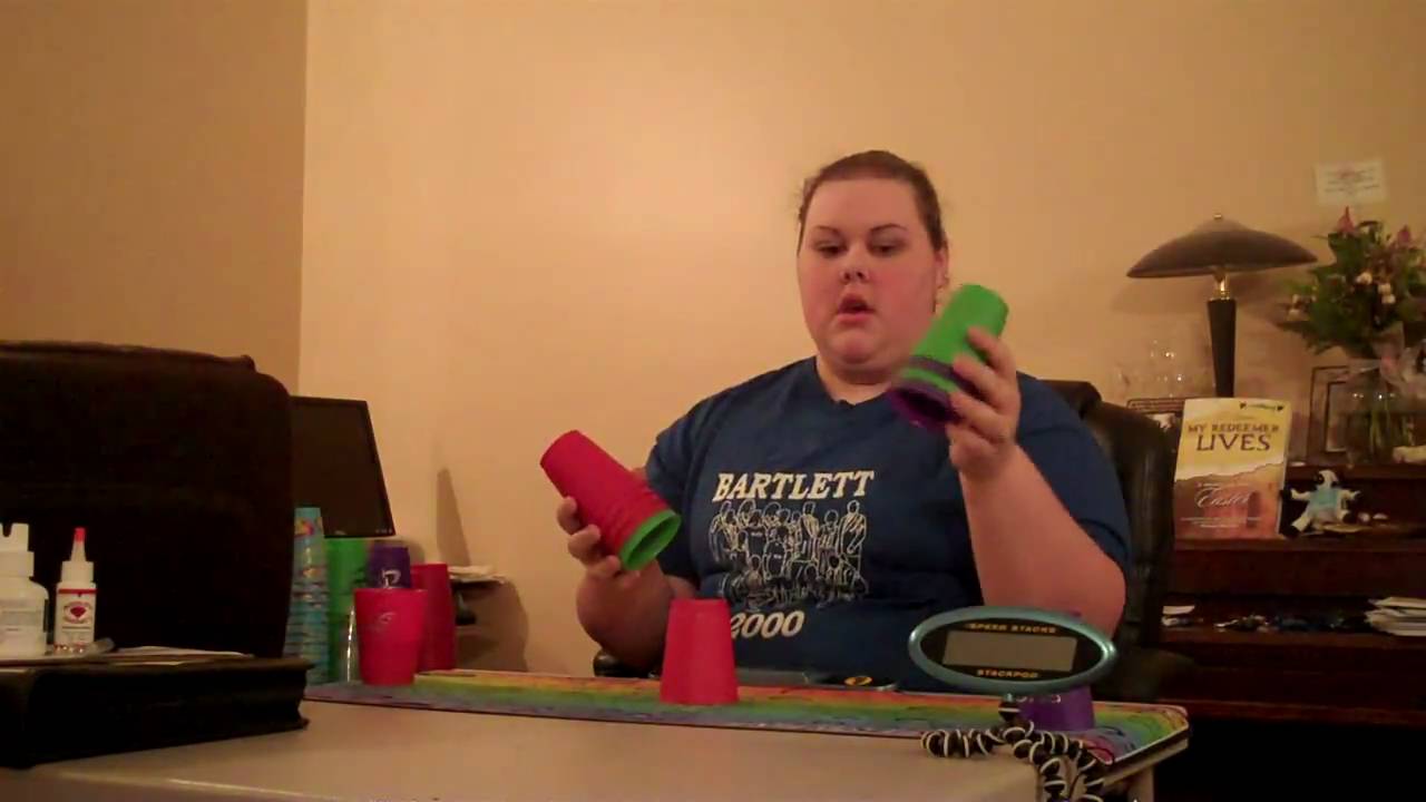 Speed Stacking 3 Color Cycle Tutorial