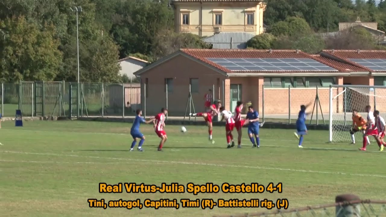 Real Virtus-Julia Spello Torre 4-1
