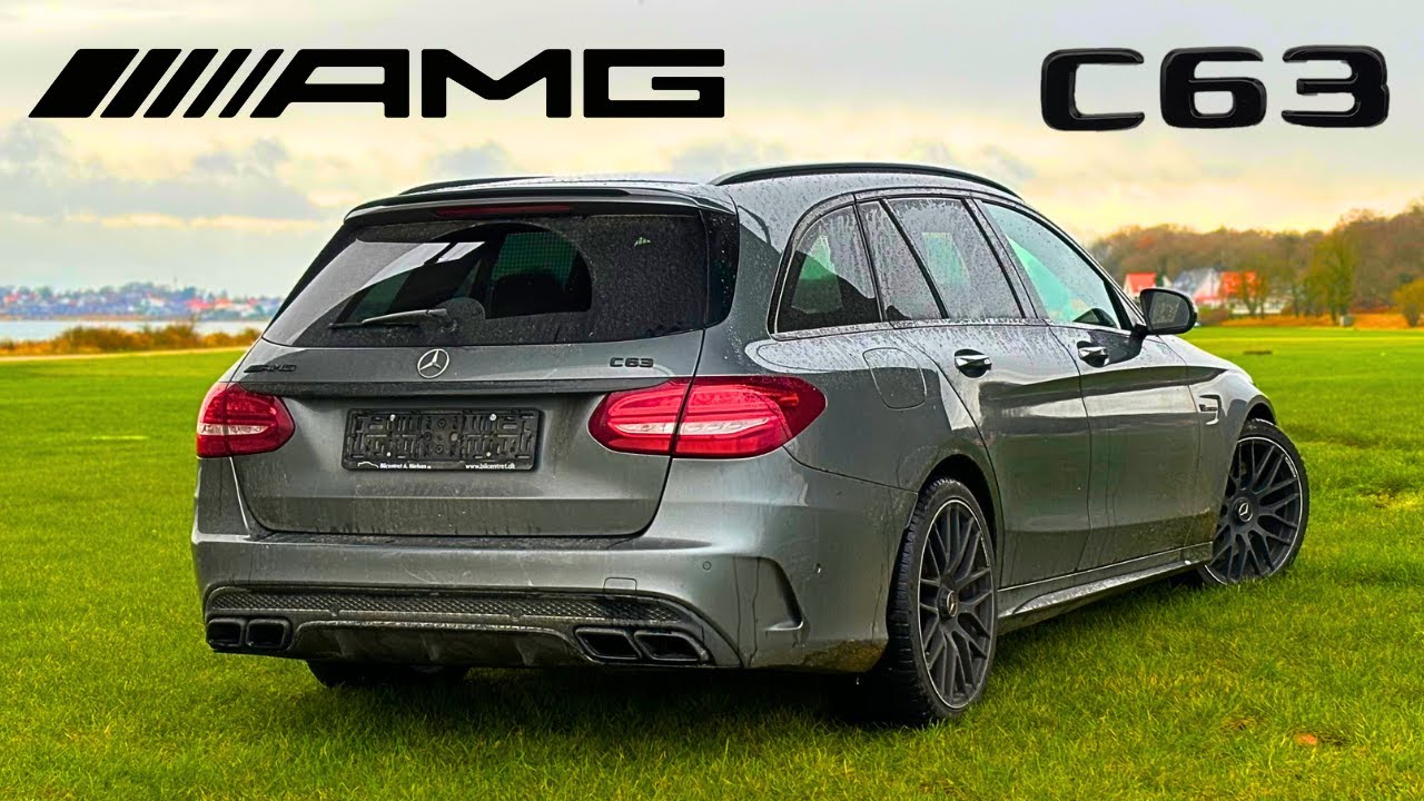 MERCEDES-AMG C63 ESTATE W205 2015 | 476 HP 4.0 BiTurbo | PURE STOCK SOUND