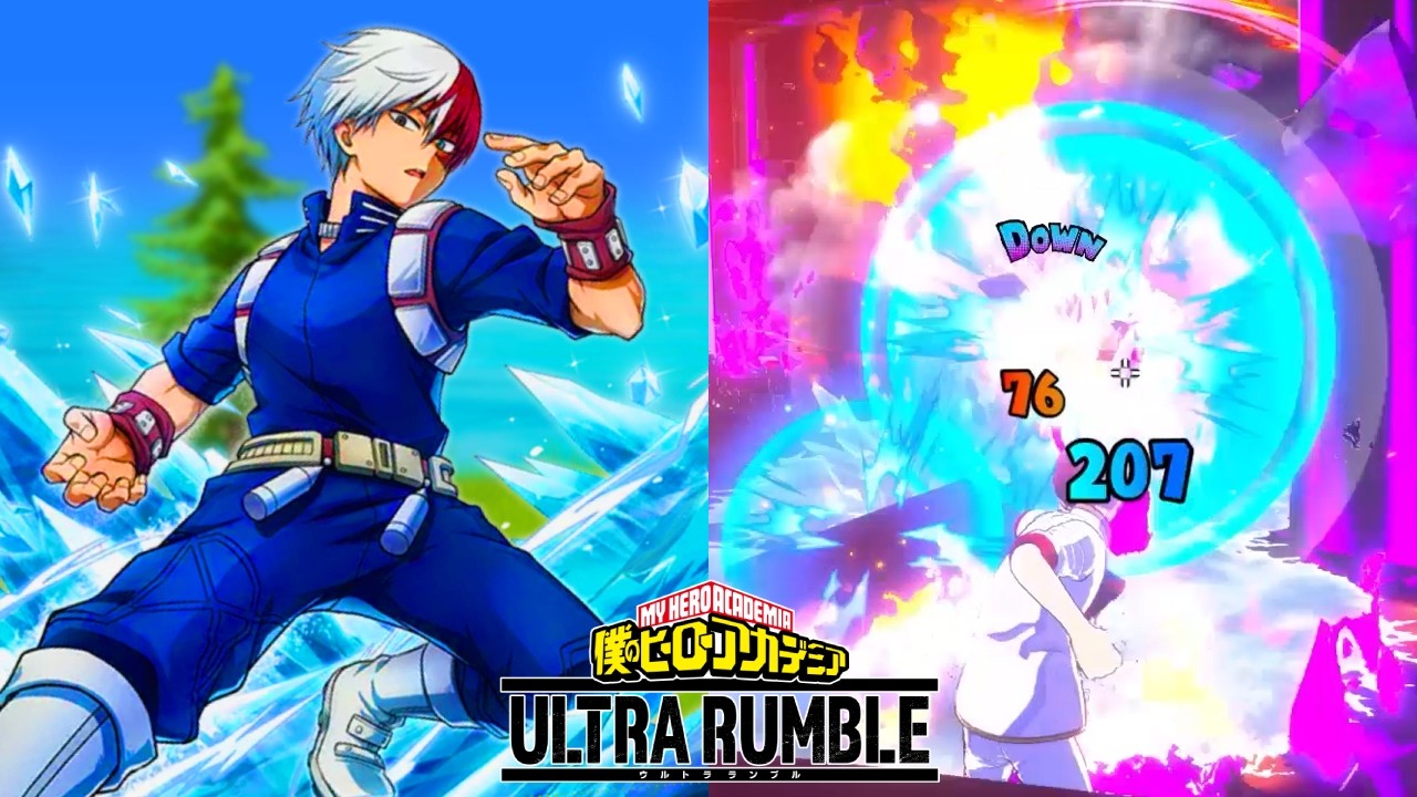 Todoroki resiste todos los NERFS es INCREIBLE MY HERO ULTRA RUMBLE