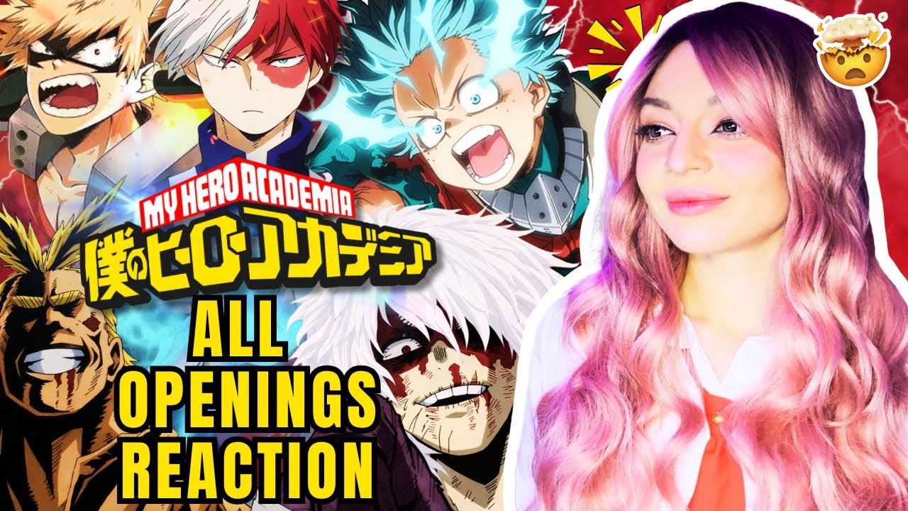My Hero Academia ALL OPs (1-16) |  First Time Reaction 🔥⚡WHY does EVERY OPENING HIT SO HARD?! 😭✨