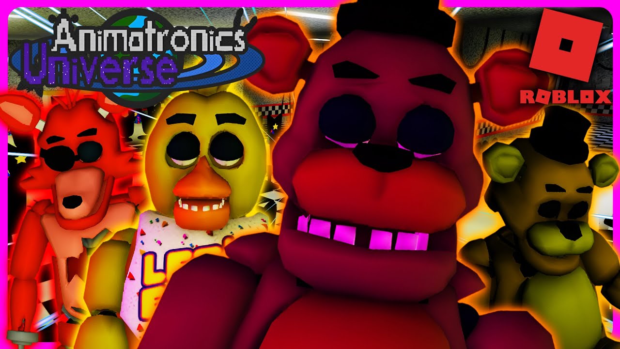 Roblox FNAF | Animatronics Universe | Building The FNAF 1 Location! [Part 1]