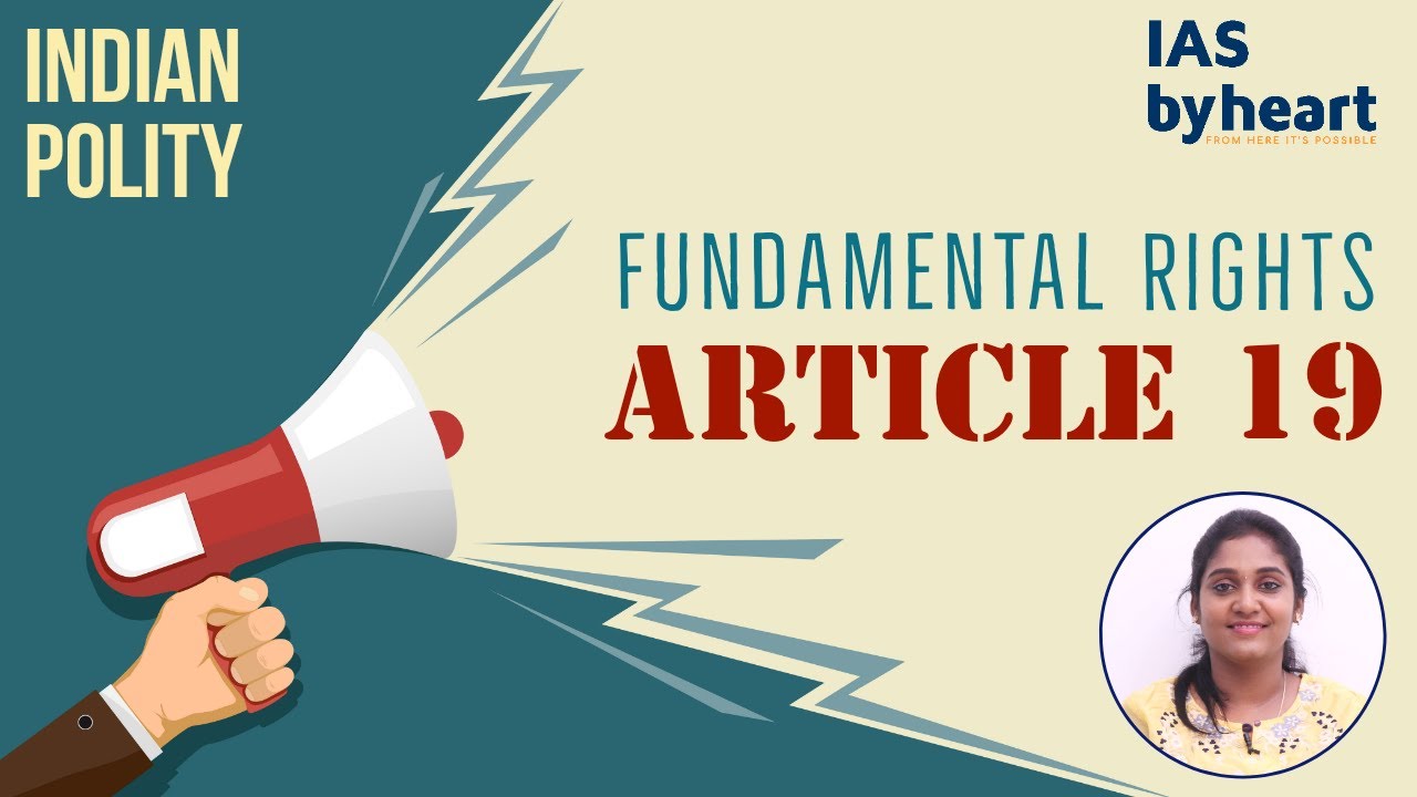 Should Rights to Freedom be absolute? | Article 19 In-depth Analysis | UPSC CSE |