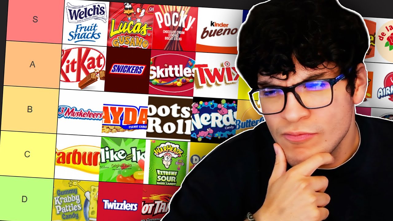 I Tried Every Candy And Ranked Them