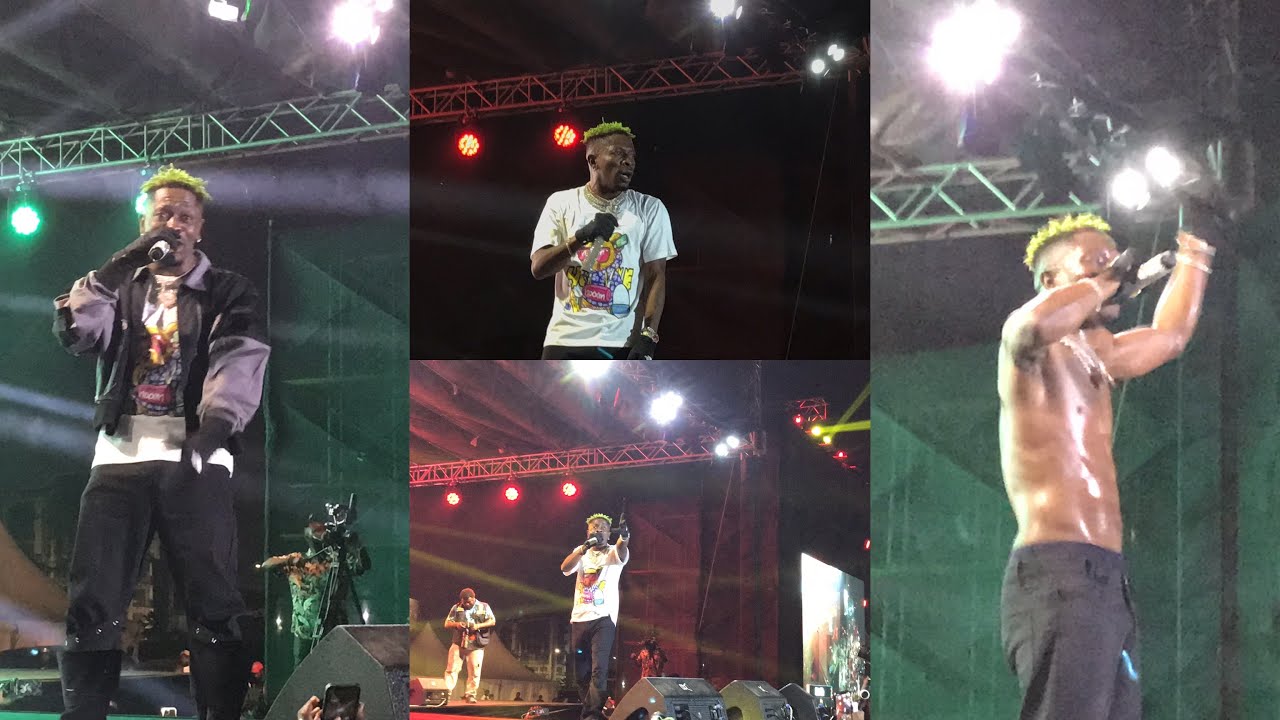 BREAKING NEWS!!! SHATTA WALE🔥started 2024 with an outstanding performance as fans break barricades