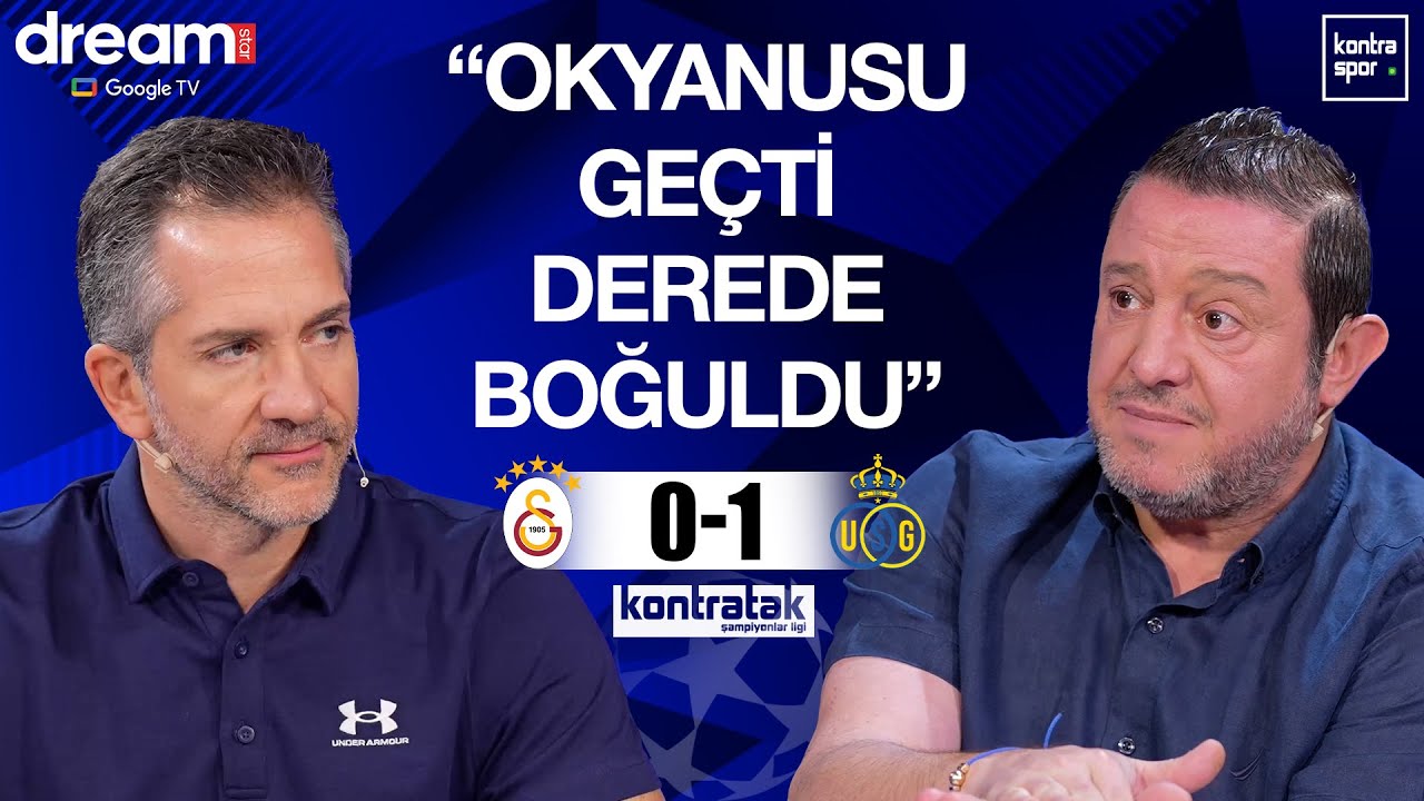 🔴 CANLI | Galatasaray - U.S Gilloise Ma&ccedil; Sonu | Nihat Kahveci, Nebil Evren | Kontratak