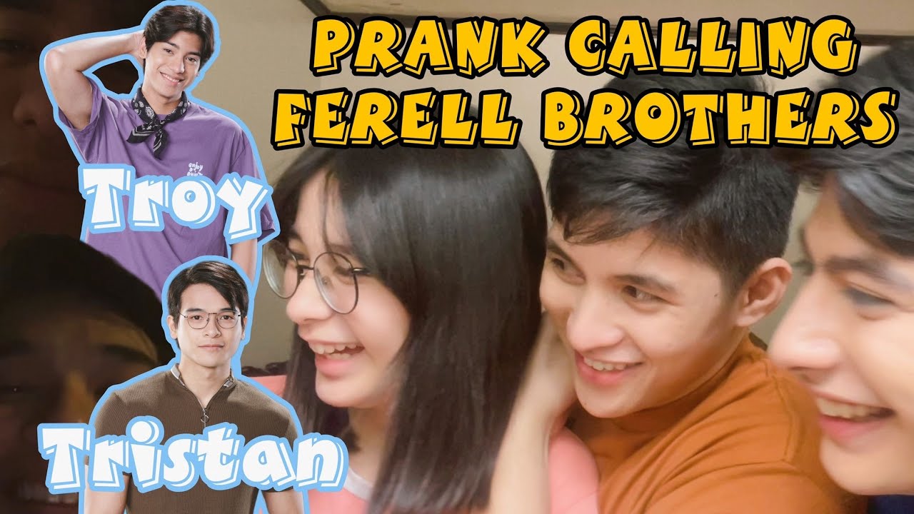 PRANK CALLING FERELL BROTHERS!!! 🤪💛 #LuvIsCaughtInHisArms || TEAM JOLLY