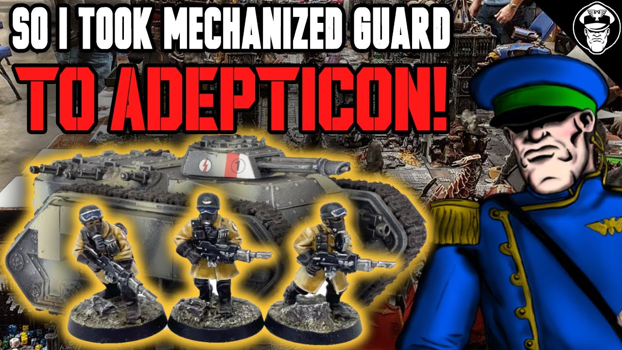 So I took Mechanized Guard to Adepticon! | Tournament After Action Report | Warhammer 40,000