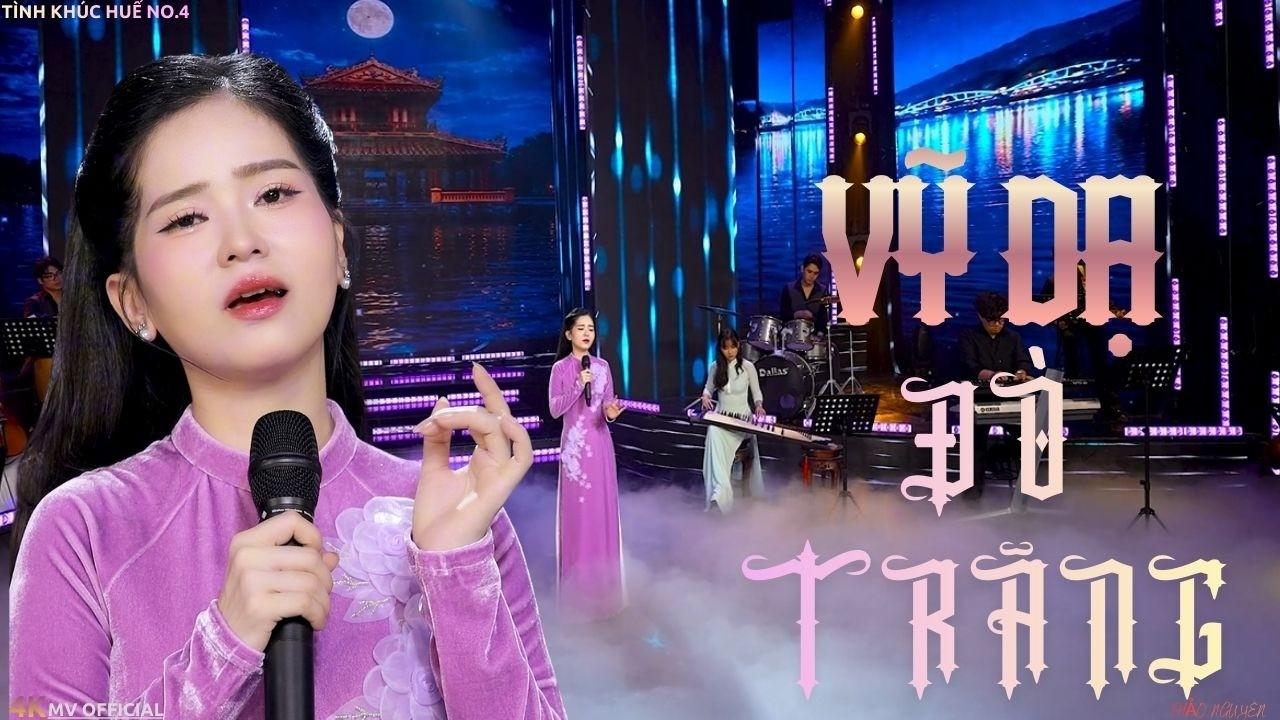 VỸ DẠ ĐÒ TRĂNG | Thảo Nguyên Bolero - Tuyệt Phẩm Em Gái Huế Hay Nhất Hôm Nay | Nhạc Huế Chọn Lọc