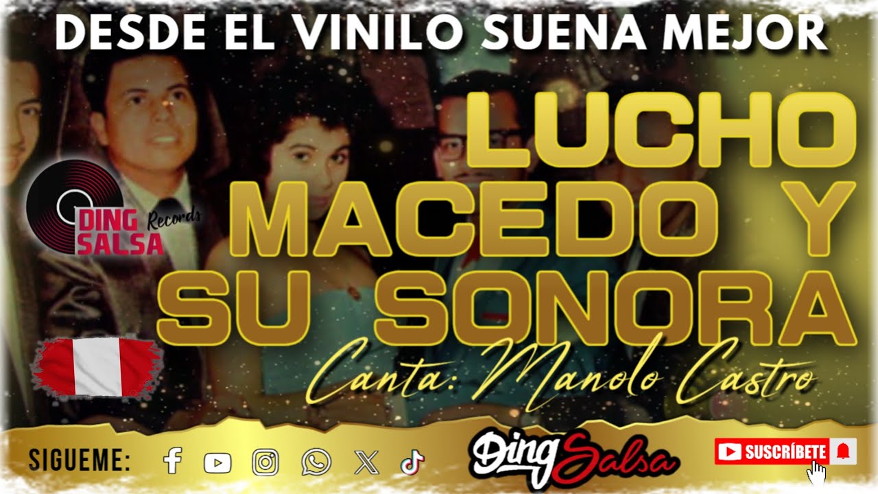 LUCHO MACEDO Y SU SONORA - DULCE CON DULCE, DISCOS MAG