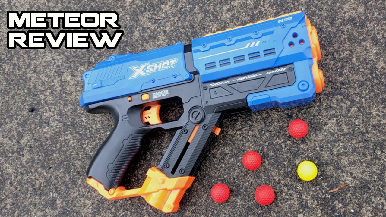 X-SHOT CHAOS METEOR BLASTER REVIEW (I have waited so long for this!) | Walcom S7