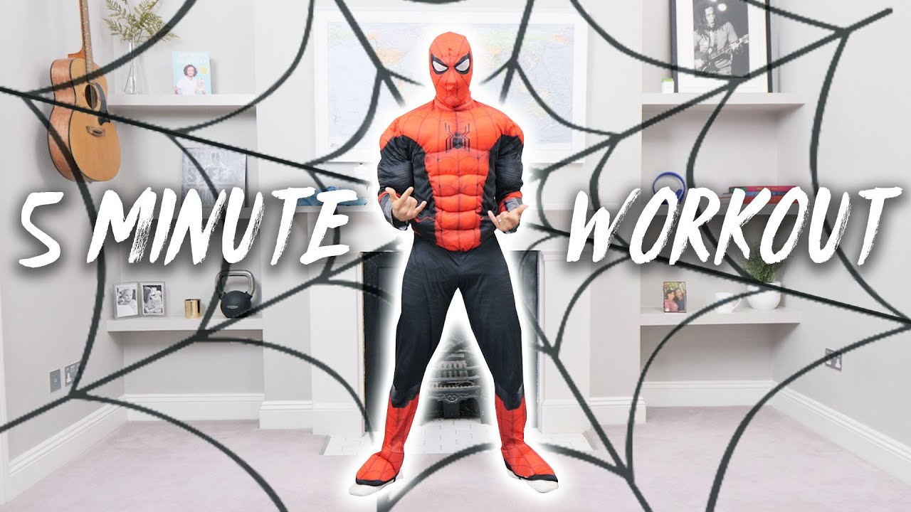 '5 Alive' Kids Workout with Spiderman | The Body Coach TV