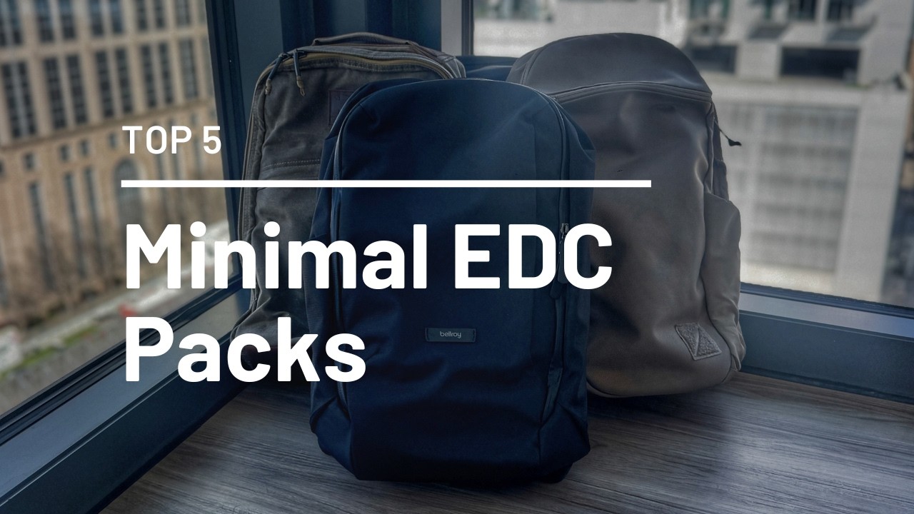 Die 5 besten minimalistischen EDC-Rucks&auml;cke (2026)