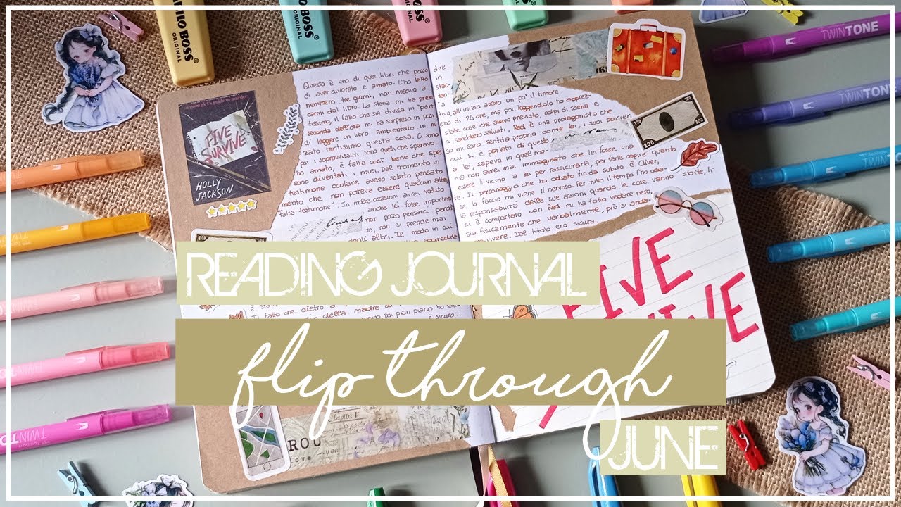 Reading Journal: June - Flip through