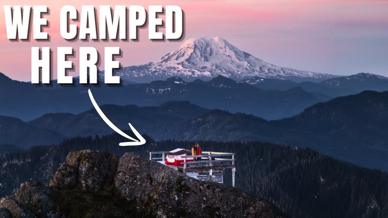 Best View of Mount Rainier? High Rock Lookout Washington