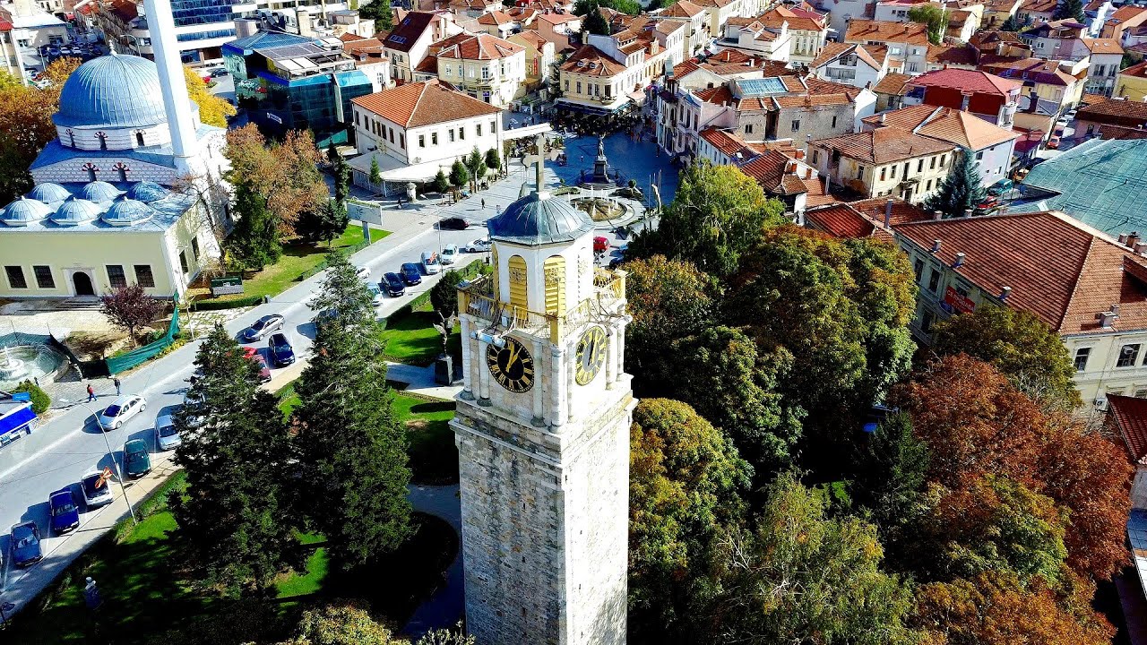 【4K Видео 】Бабам Битола / Саат-кулата & Св.Димитриј  🇲🇰  Bitola Babam Bitola and the Clock Tower