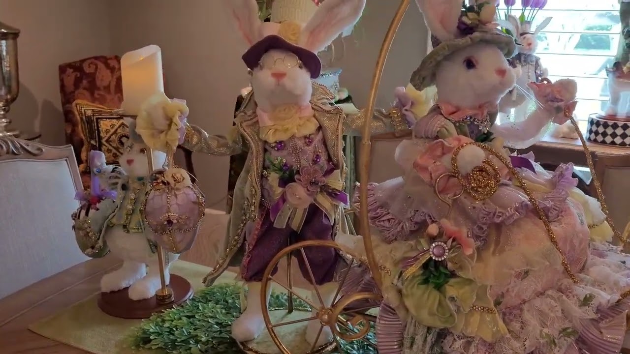 my mark roberts Easter home tour 2024....Happy Easter 🐣