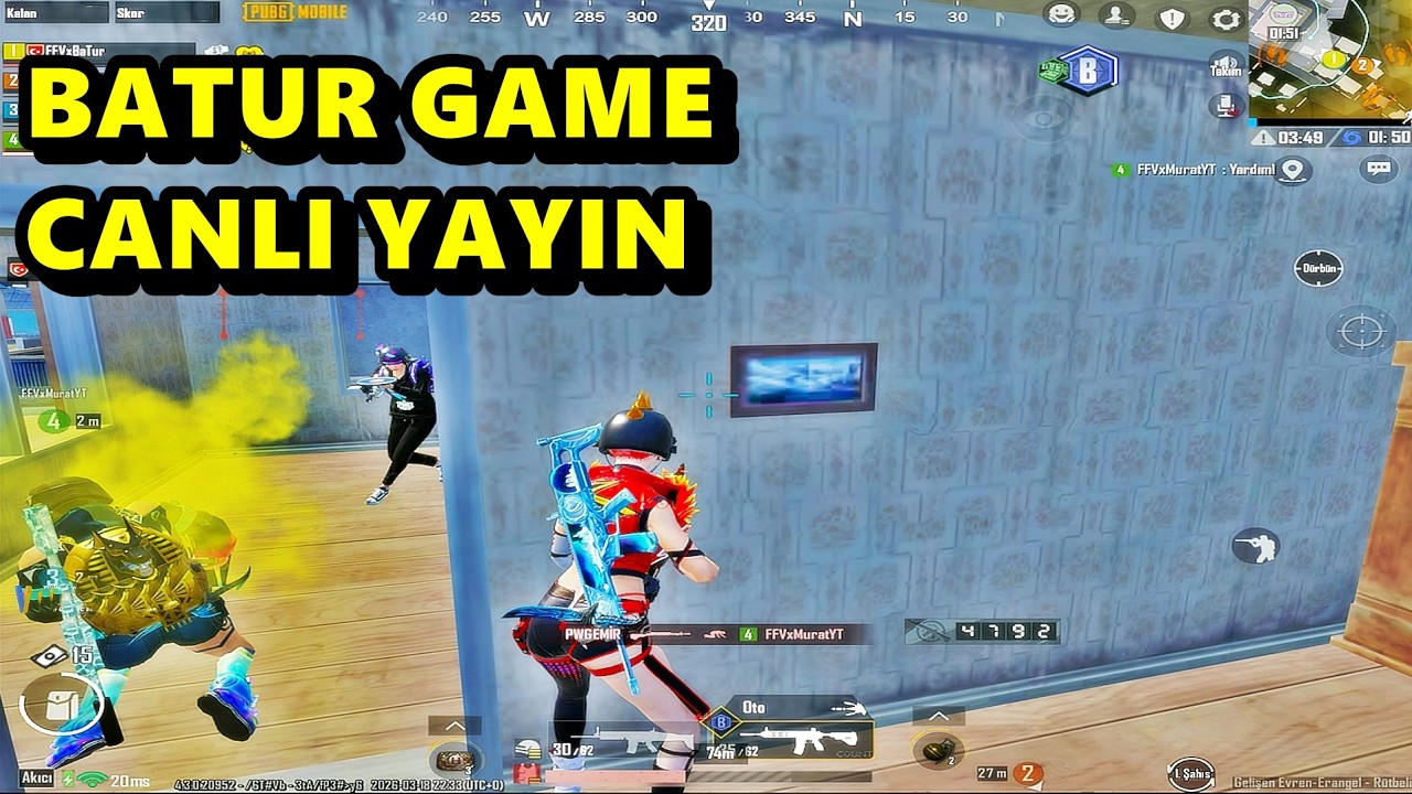 🔴  Yeni Mod Rank kasıyoruz  Canlı Yayın Conqueror  FFW Team Full Rush