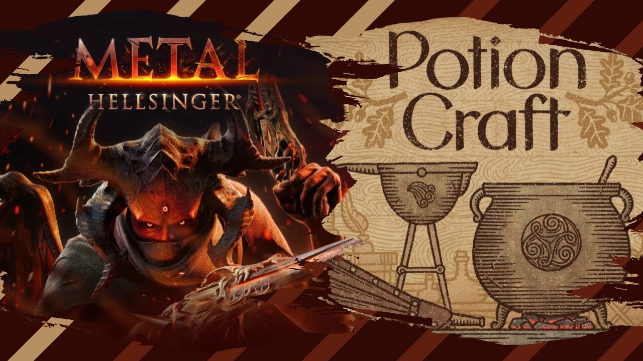 Смотрим Metal Hellsinger и Potion Craft