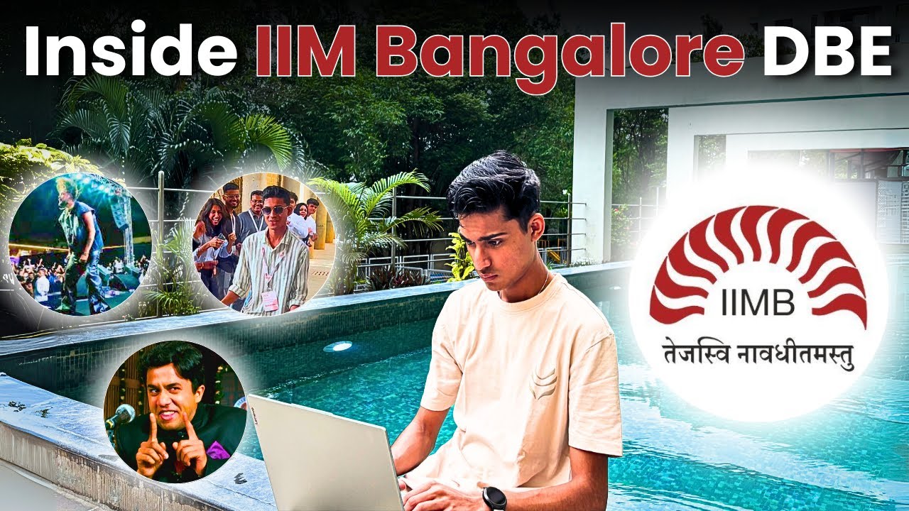 A Day in the Life at IIM Bangalore DBE + Full Program Explained | Worth It? Student Tells All