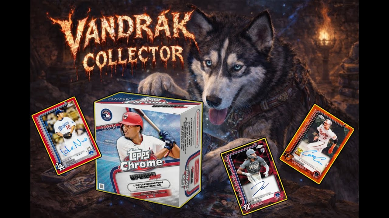 Baseballové Kartičky Topps Chrome Update 2025 2x Mega Box CZ