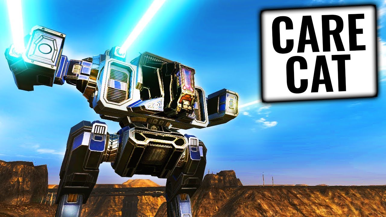NEON LASER CAT! Shadow Cat Build - Mechwarrior Online 2018 MWO
