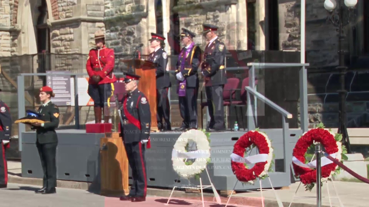 2025 Canadian Police and Peace Officers' Memorial #HeroesInLife