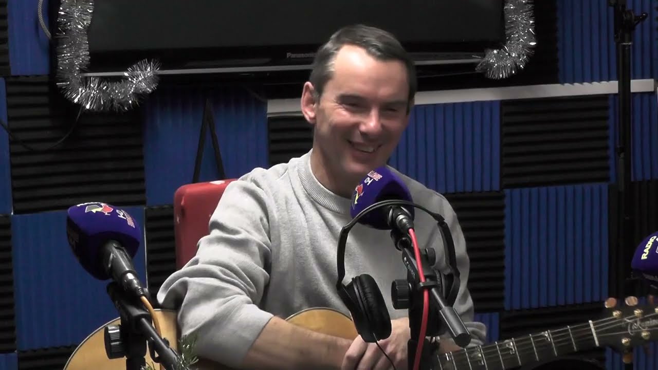Rencontre avec le chanteur Christophe CELEN du groupe Goldman Mania  sur la radio et TV Wallonie
