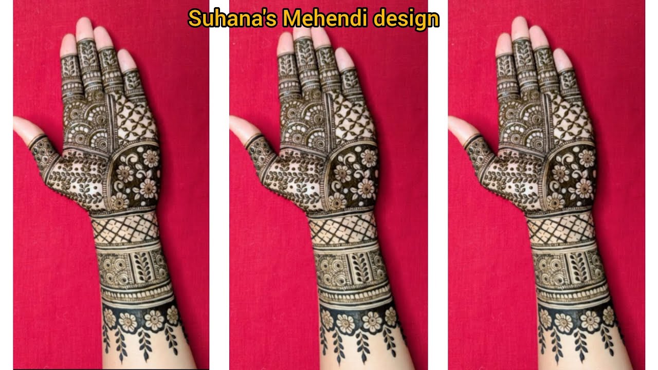 Dulhan mehndi// Beautiful and easy mehndi designs 🤩//#mehndi #viralvideo #ytshortsindia#trending  