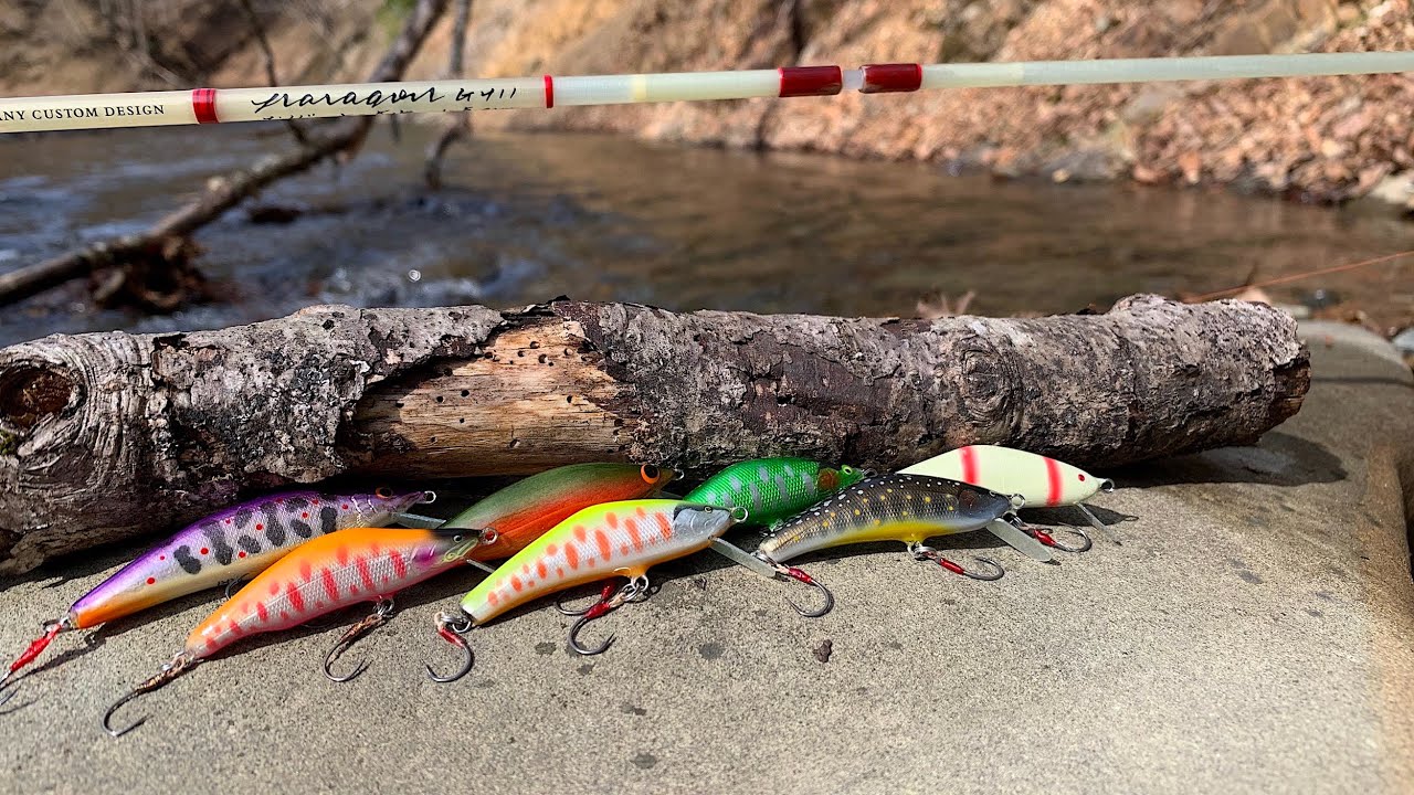 フローティングミノー+アップミノーイングで初春の渓流を攻める 【北海道 渓流ルアー】 Hokkaido.Mountain Stream Lure Fishing.