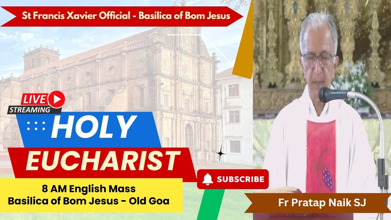 8 AM English Mass | Thursday of Easter Octave | Basilica of Bom Jesus, Old Goa | 9 April 2026