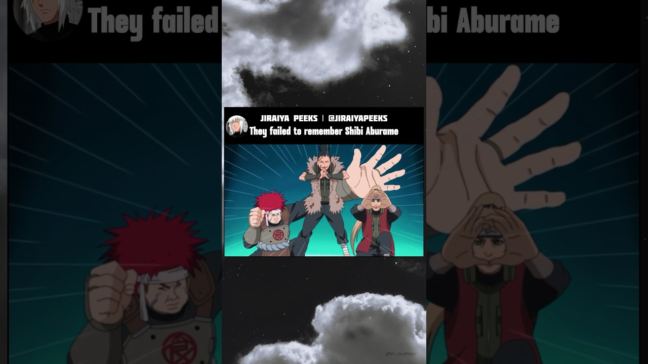 They failed to remember Shibi Aburame #shorts