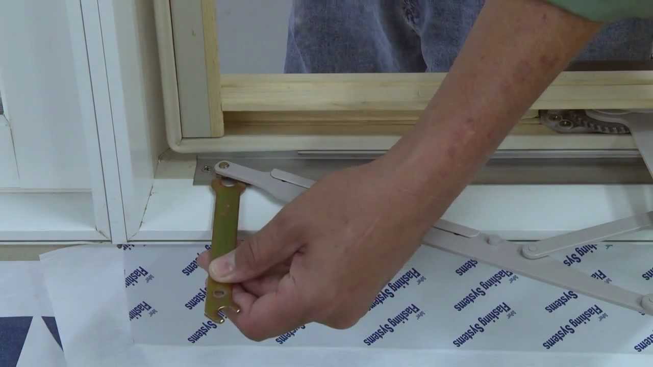 Adjusting the Hinge on a Marvin® Ultimate Casement