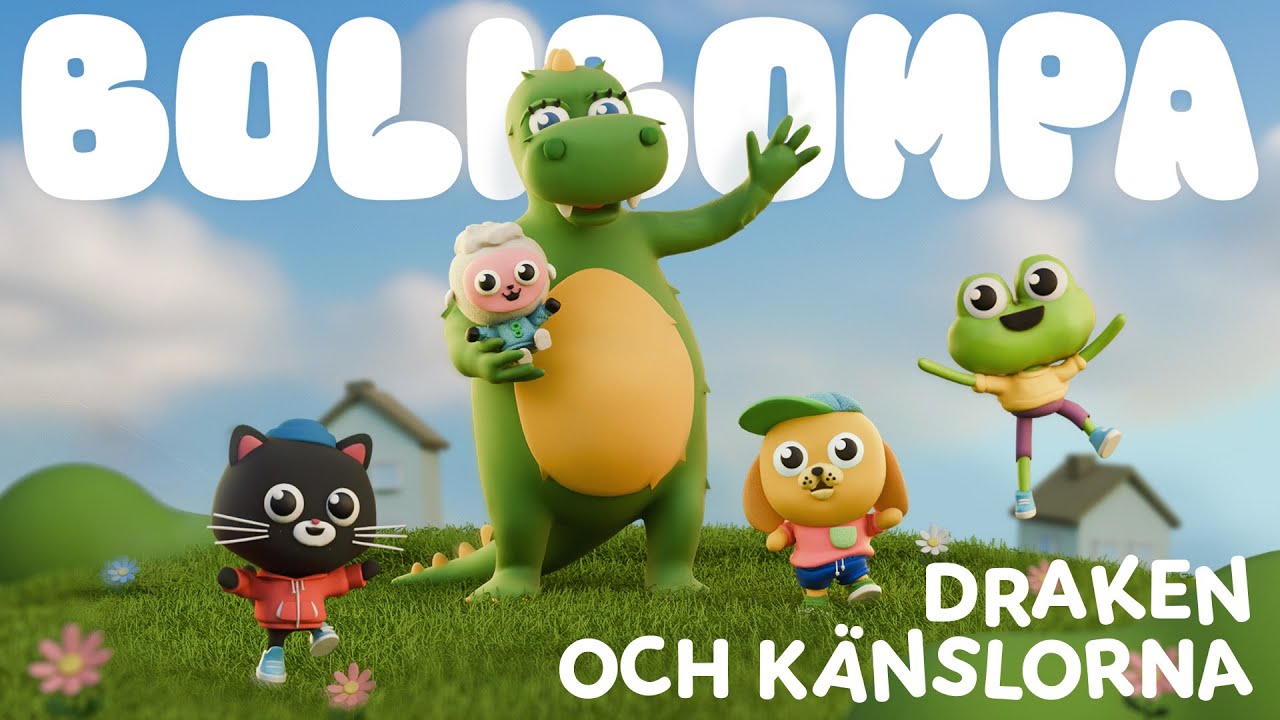 Draken och känslorna säsong 2: Äventyret- grodan blir rädd
