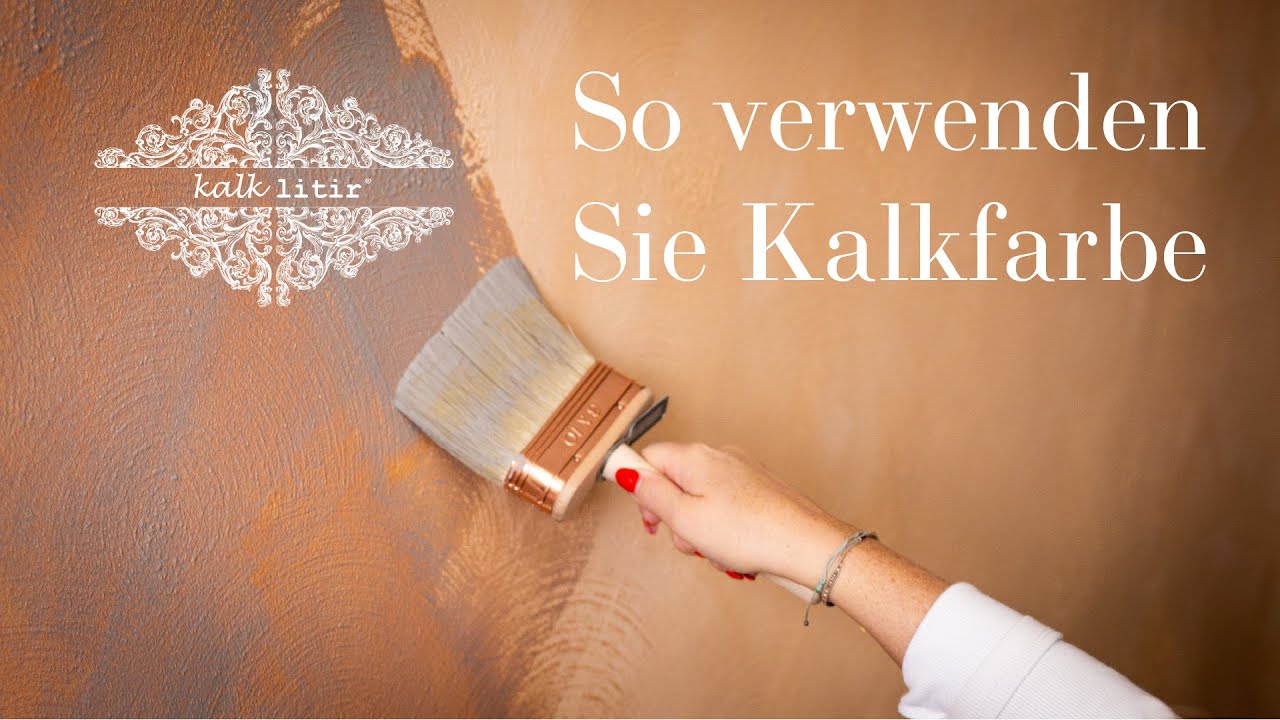 So verwenden Sie Kalkfarbe