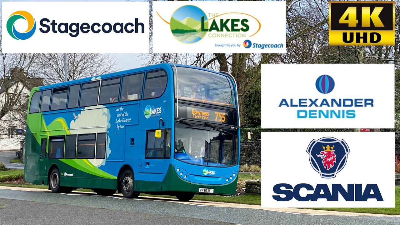 [Stagecoach: 755 Bowness to Morecambe] Alexander Dennis Enviro400 Scania N230UD (15699/PX60BFE)