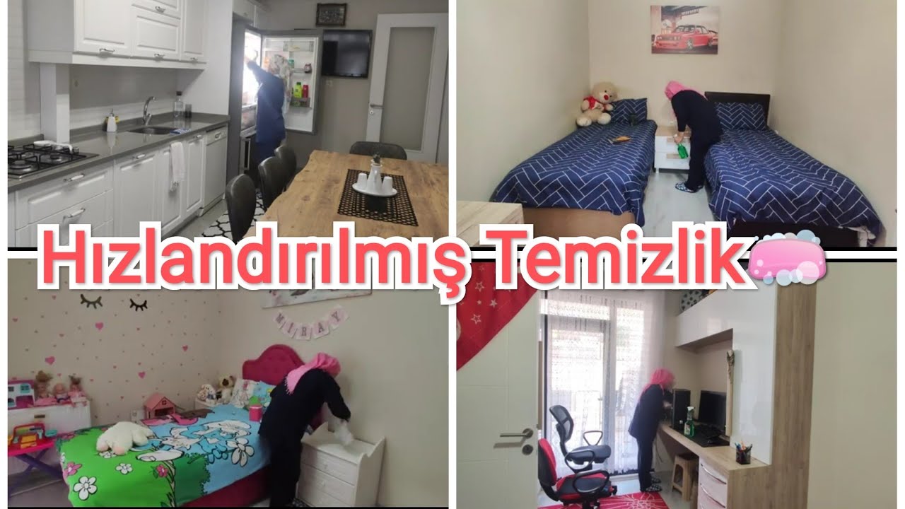 HIZLANDIRILMIŞ TEMİZLİK 🧼 FARKLI DOĞUM GÜNÜ PASTASI ⁉️ MİSAFİR HAZIRLIĞI 💯