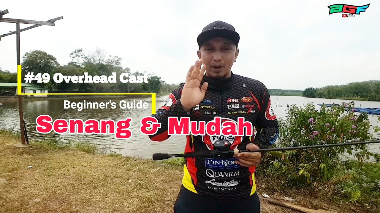 Teknik Casting guna Baitcasting (Beginners) : Overhead Cast - Step by step. #49
