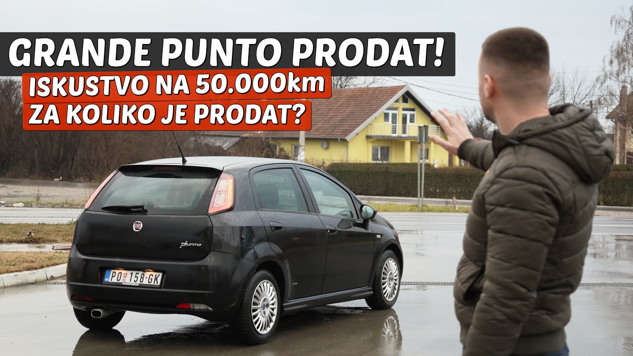 Ženin PUNTO PRODAT! Stiže novi auto koji ću i ja dosta voziti!