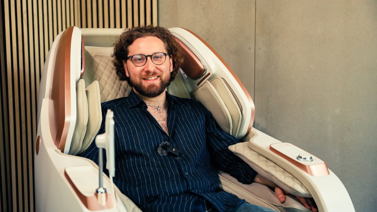 Video- Testimonial TITAN II Massagesessel aus echtem Leder