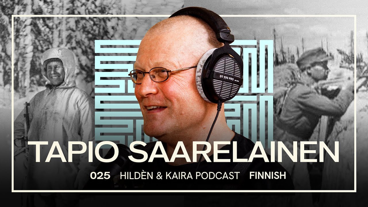 #025 – TAPIO SAARELAINEN: Simo Häyhän elämä, Tarkka-ampujan sota & Tulevaisuuden rynnäkkökiväärit