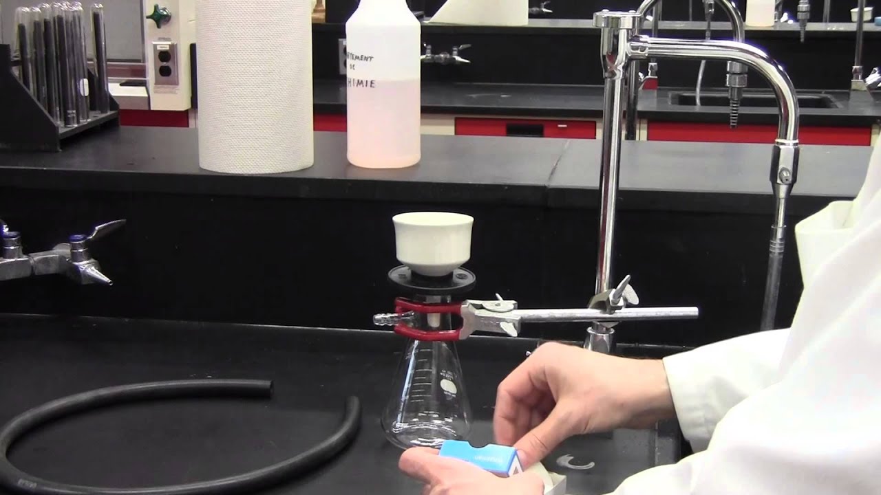 Filtration sous vide