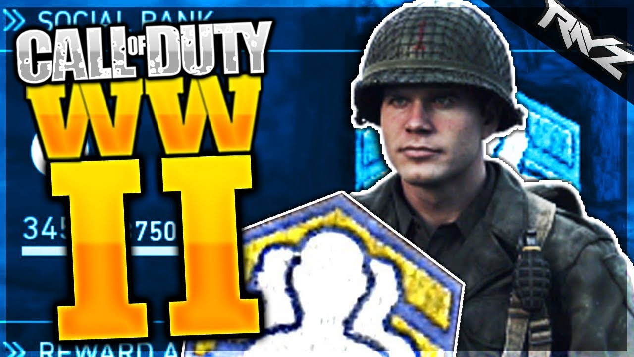 EVERY Reward You Get From Max Rank Social Score In CoD WWII! Epics & More (Call of Duty: WW2)