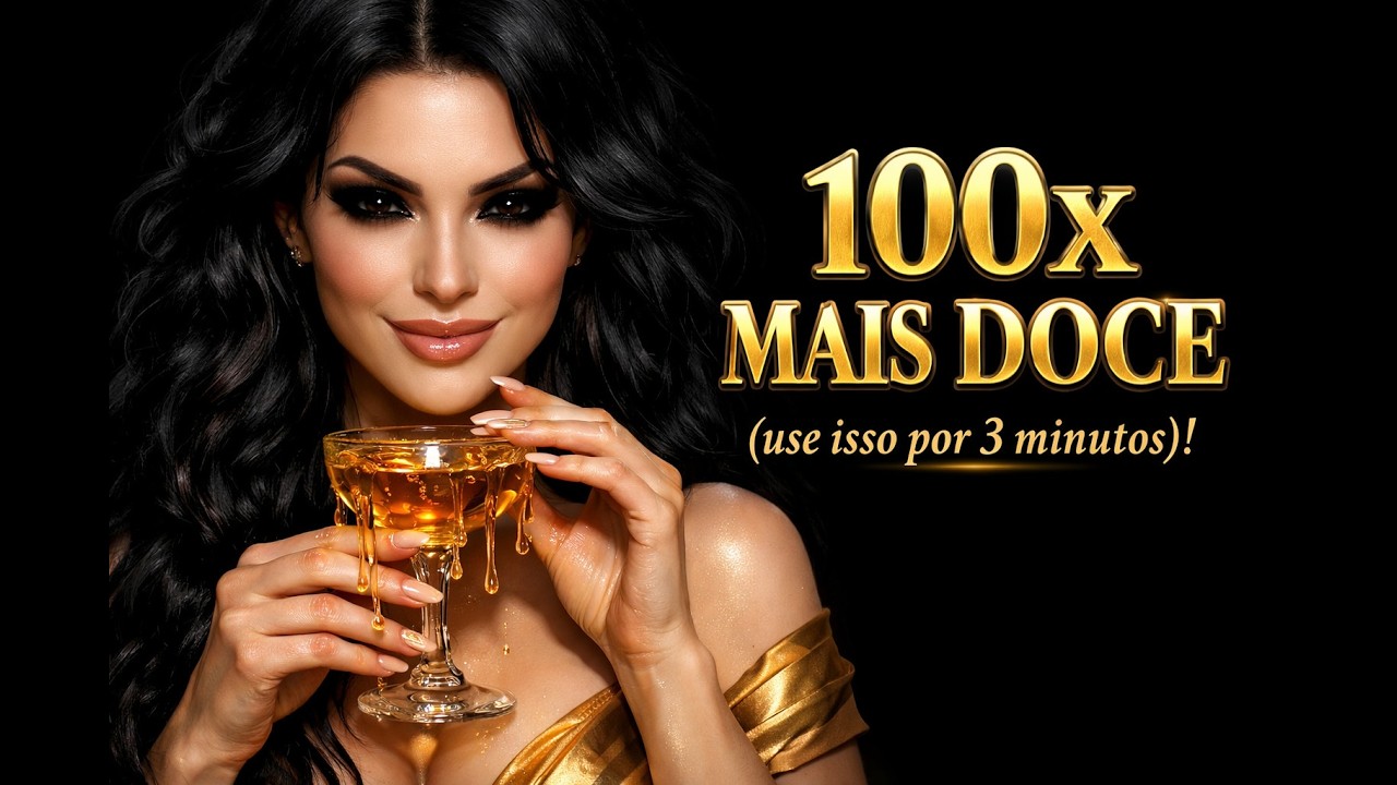 ⚜️ SUBLIMINAL - DOCE COMO MEL (ouça e atraia 100x mais rápido)