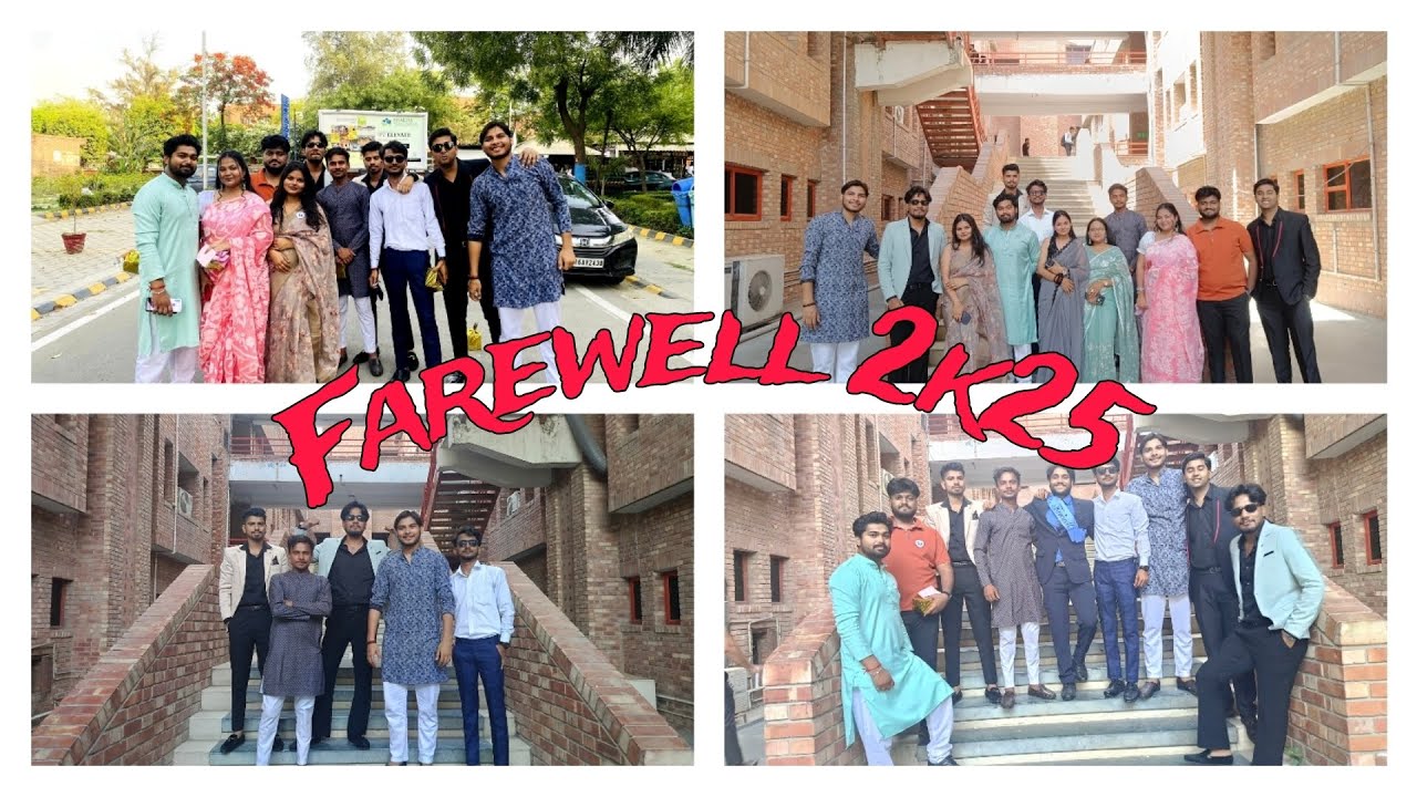Farewell 2k25 || Sharda University || #farewell #shardauniversity