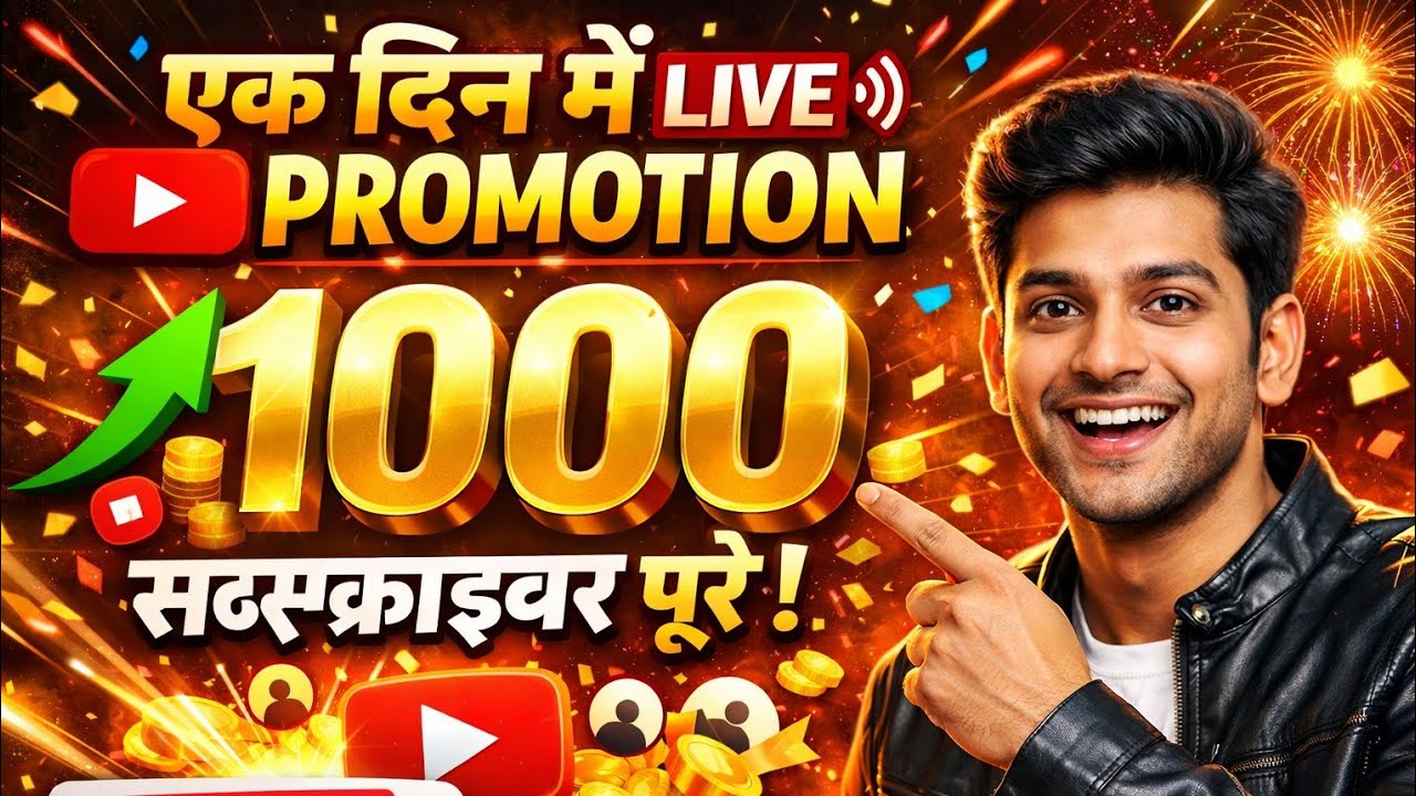 live channel promotions 😮