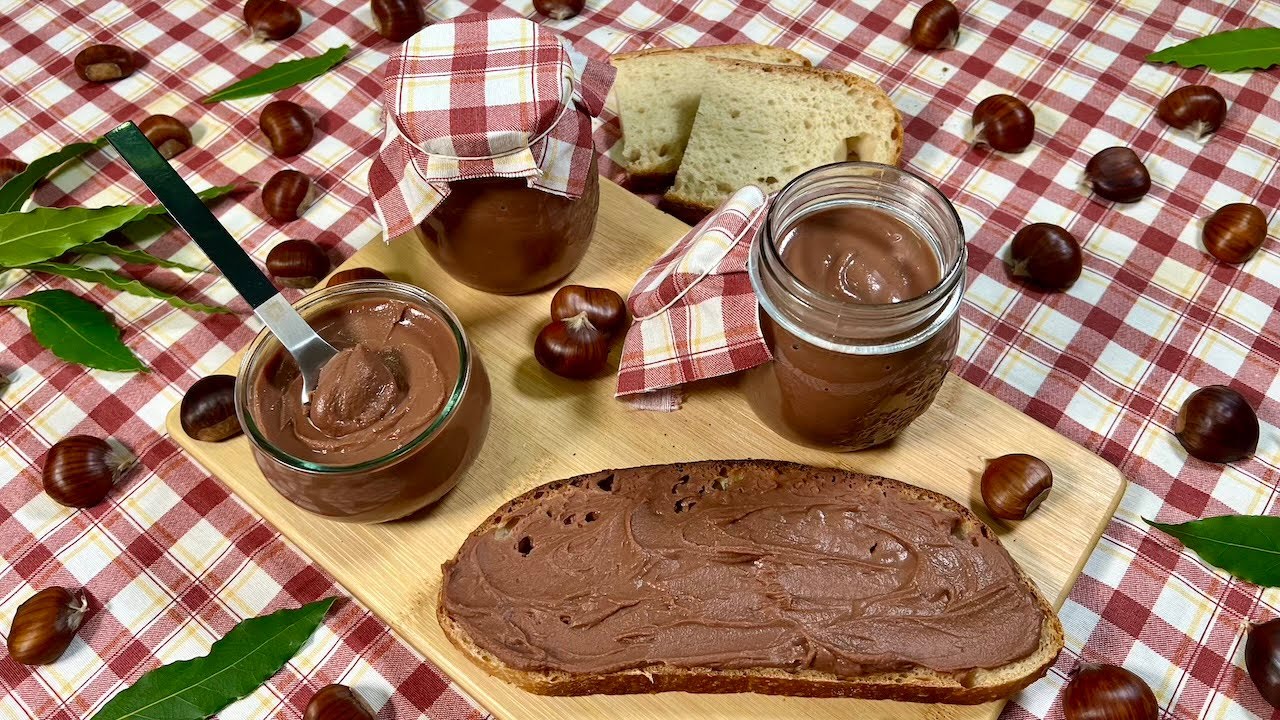 Crema Spalmabile di Castagne e Cioccolato Fondente |🏡 LA MIGLIORE MAI FATTA 🤩 Cucina Orto e Natura!