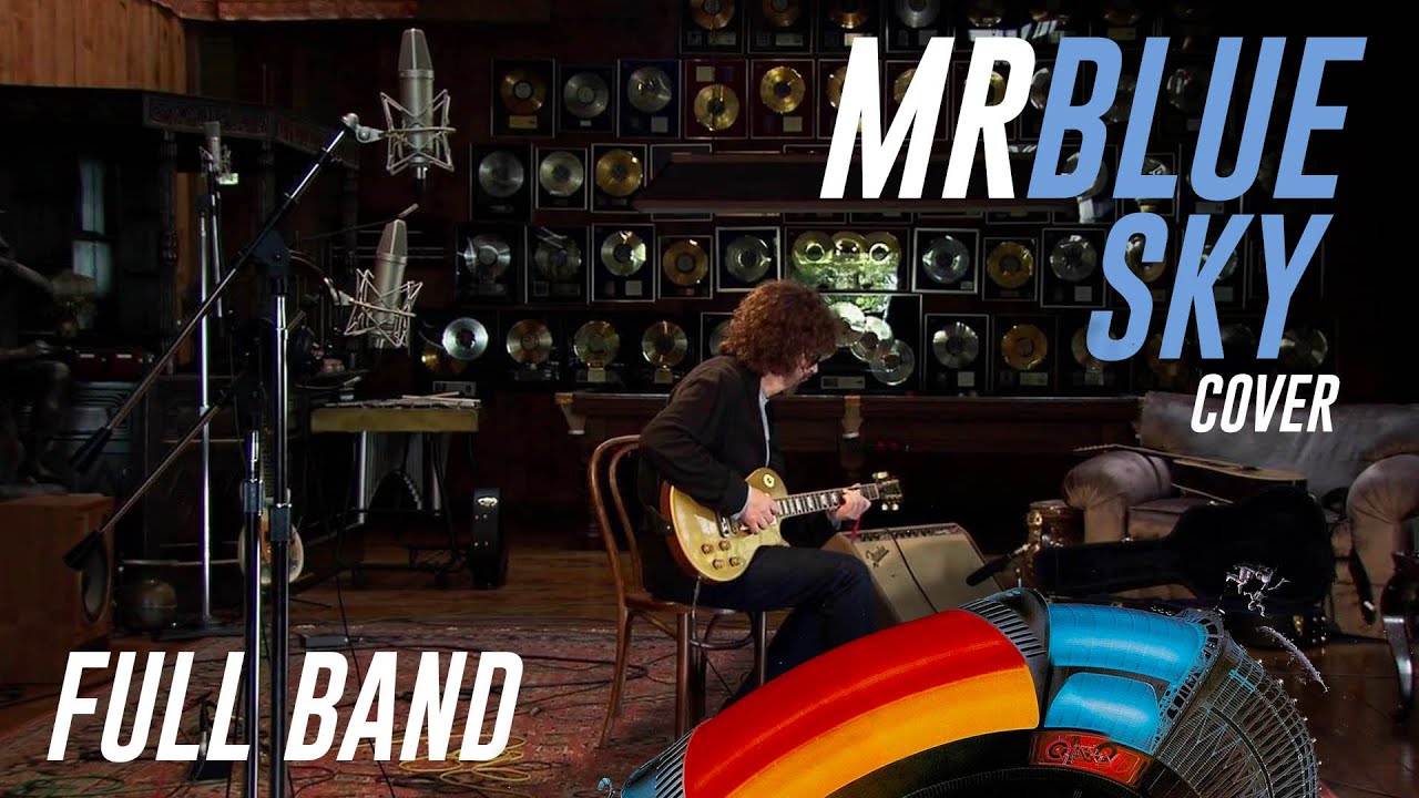 ELO Mr Blue Sky Studio Cover