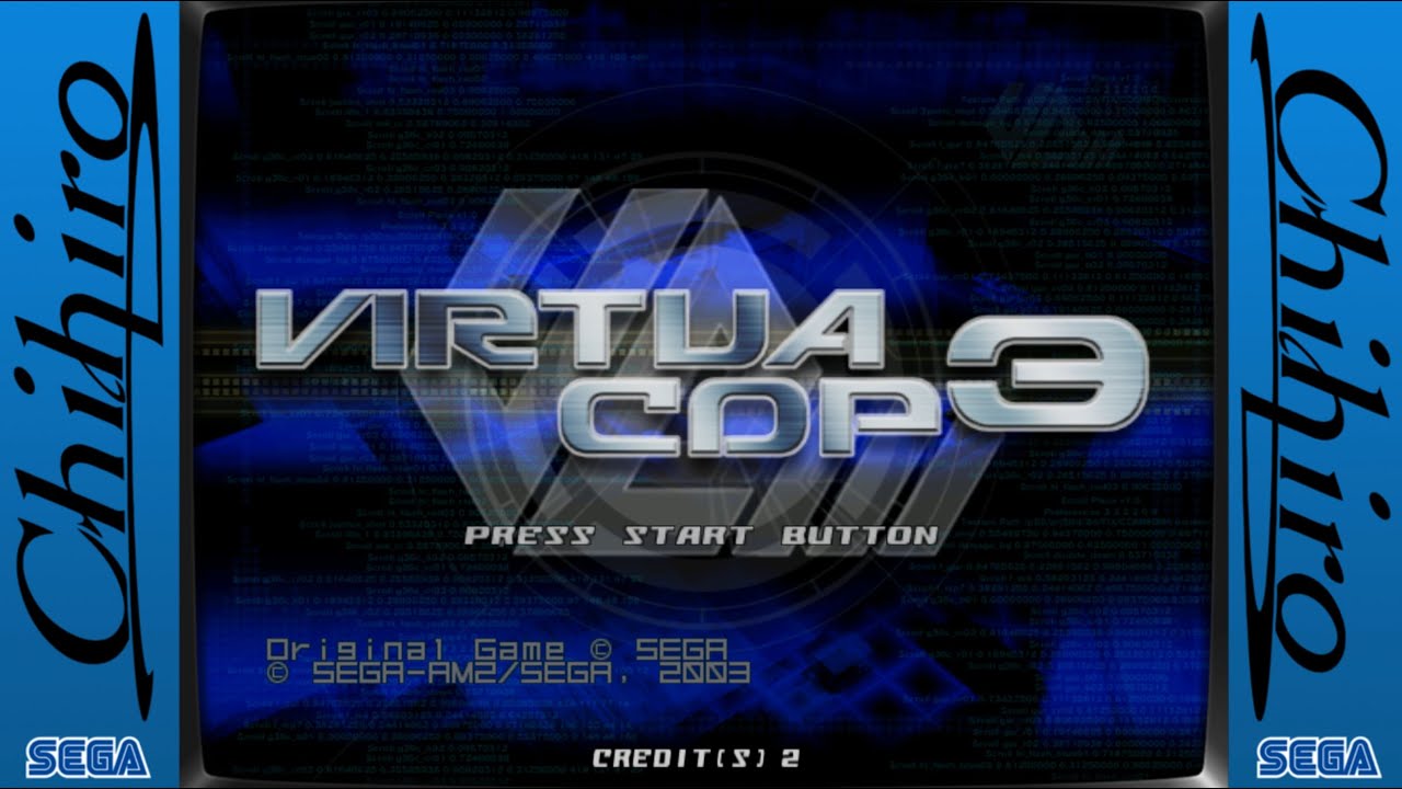Virtua Cop 3 Arcade Pc ( Sega Chihiro ) Testing.